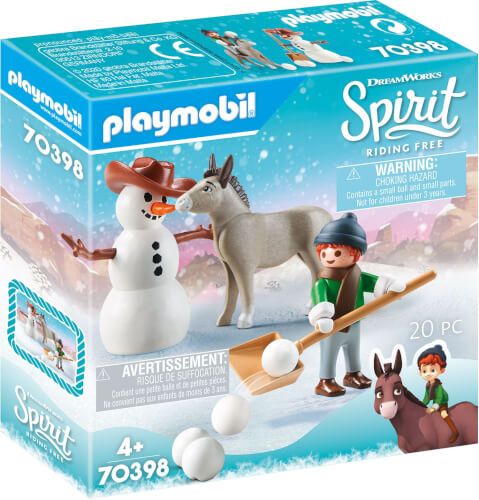 PLAYMOBIL® Spirit Riding Freee - Schneespaß mit Snips & Herrn Karotte