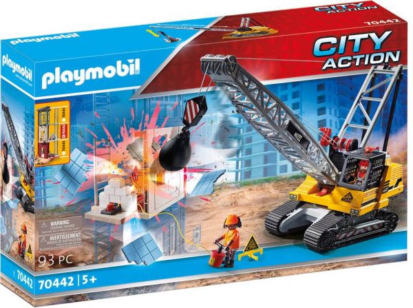 PLAYMOBIL® City Action - Seilbagger mit Bauteil