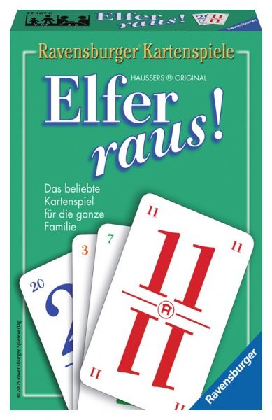 Kartenlegespiel Klassiker Karten Spiel Ravensburger Kartenspiele Elfer Raus 