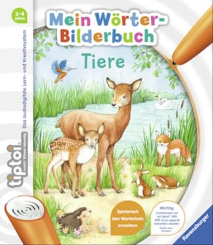 Ravensburger® tiptoi® Mein Wörter Bilderbuch - Tiere