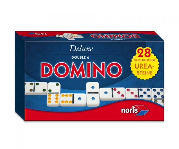 Noris Spiele - Deluxe Doppel 6 Domino