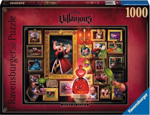 Ravensburger® Puzzle - Villainous: Queen of Hearts, 1000 Teile