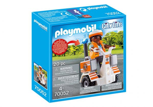 PLAYMOBIL® City Life - Rettungs-Balance-Roller