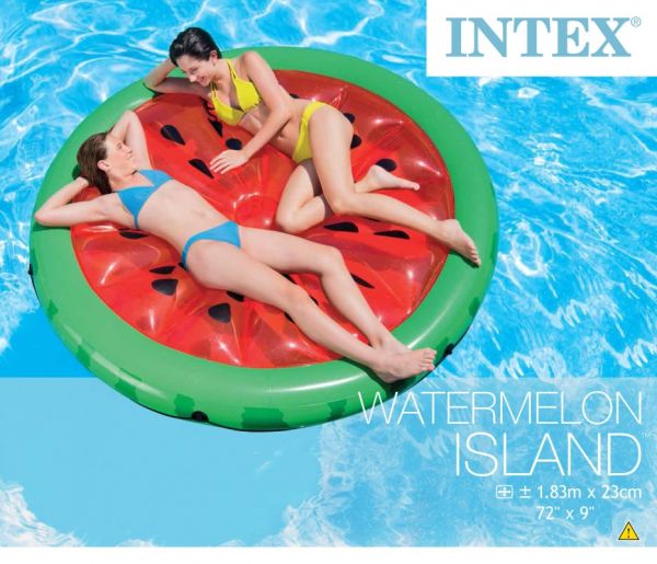 INTEX - Juicy Watermelon Badeinsel, 183 cm