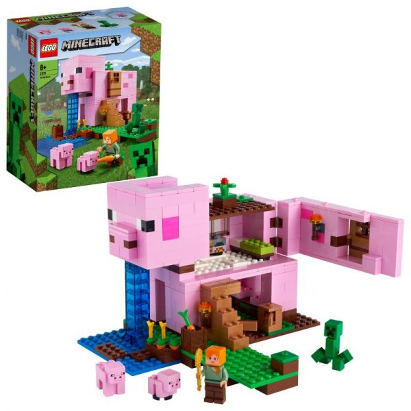 LEGO® Minecraft™ - Das Schweinehaus