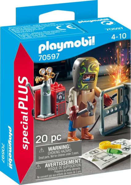 PLAYMOBIL® 70597 Playmobil *Spezial PLUS* Schweißer mit Ausrüstung 