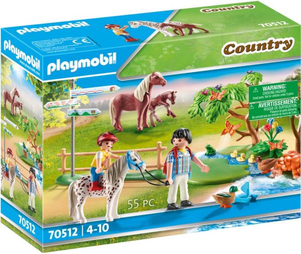 PLAYMOBIL® Country - Fröhlicher Ponyausflug