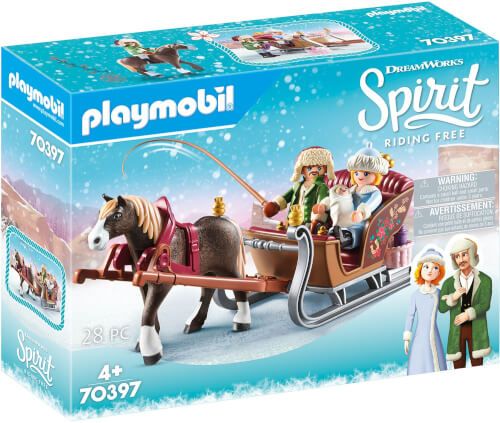 PLAYMOBIL® Spirit Riding Free - Winterliche Schlittenfahrt
