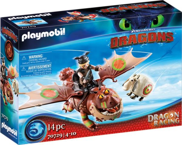 PLAYMOBIL® Dragon Racing - Fischbein und Fleischklops