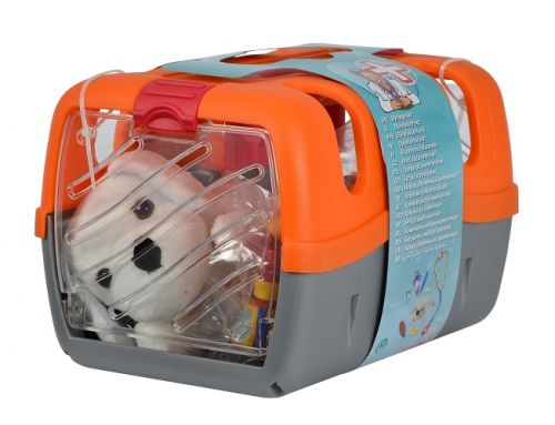 Simba 105542551 Doktorkoffer mit Hund Tierarztkoffer Spielzeug ohne Verschluss 