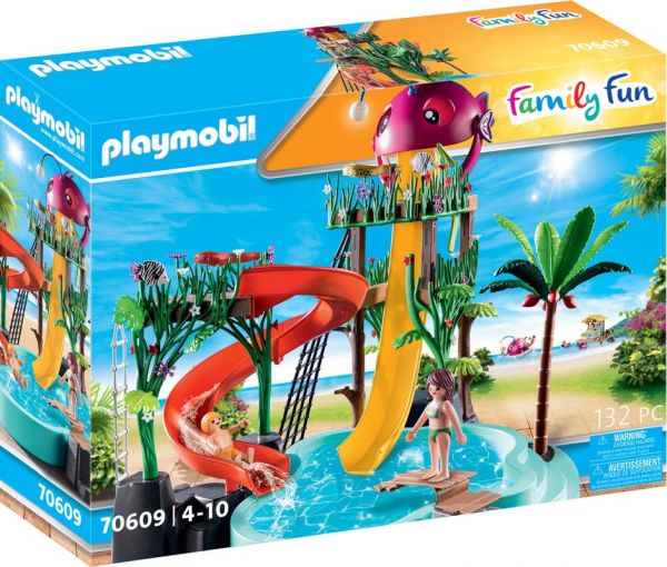 PLAYMOBIL® Family Fun - Aqua Park mit Rutschen