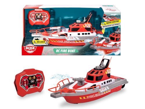 Dickie Toys RC - Fire Boat, RTR