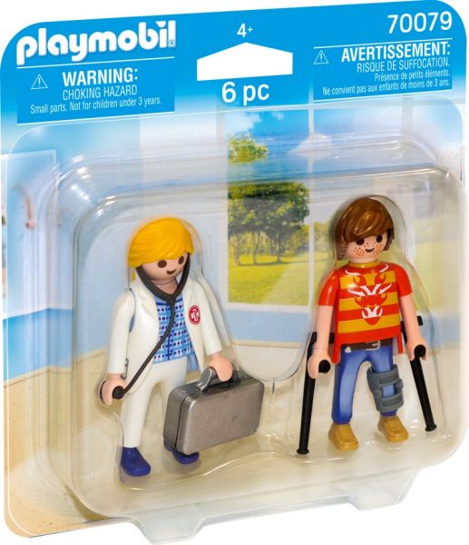 PLAYMOBIL® City Life - DuoPack Ärztin und Patient