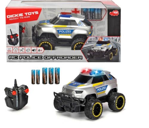 Dickie Toys - RC Police Offroader, RTR