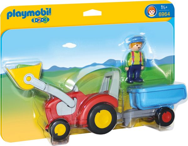 PLAYMOBIL® - Traktor mit Anhänger