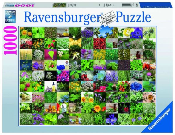 Ravensburger® Puzzle - 99 Kräuter und Gewürze, 1000 Teile