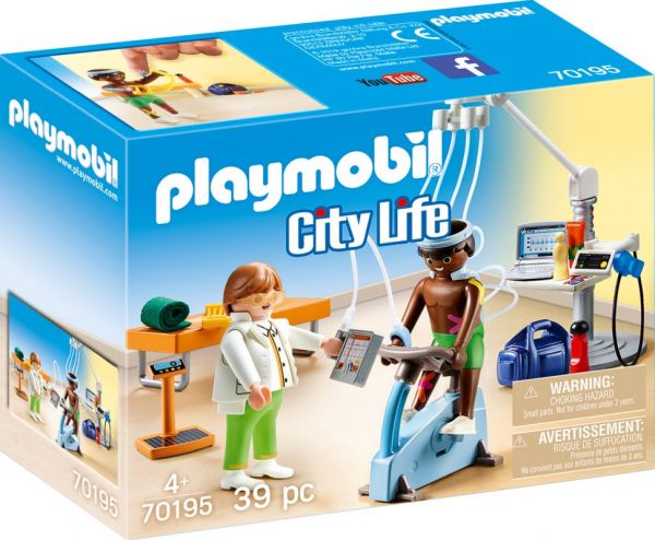 PLAYMOBIL® City Life - Beim Facharzt: Physiotherapeut