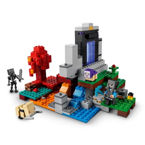 LEGO® Minecraft™ - Das zerstörte Portal | Teddy Toys Kinderwelt