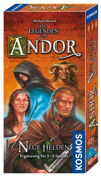 Kosmos Spiele - Legenden von Andor - Neue Helden Ergänzung
