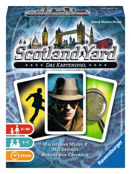 Ravensburger® Spiele - Scotland Yard Kartenspiel