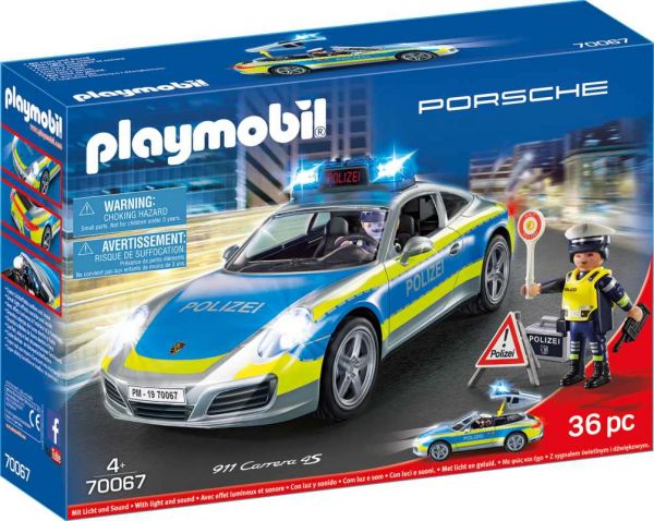 PLAYMOBIL® City Action - Porsche 911 Carrera 4S Polizei