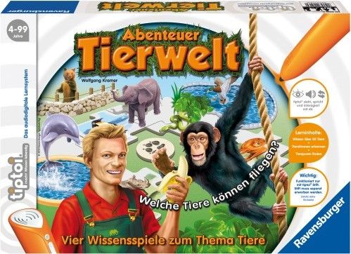Ravensburger® tiptoi® - Abenteuer Tierwelt