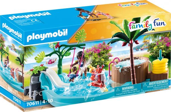 PLAYMOBIL® Family Fun - Kinderbecken mit Whirlpool
