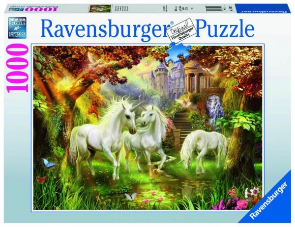 Ravensburger® Puzzle - Einhörner im Herbst, 1000 Teile