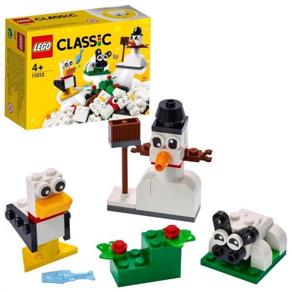 LEGO® Classic - Kreativ-Bauset mit weißen Steinen